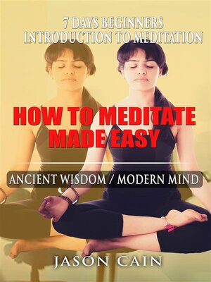 cover image of How to Meditate Made Easy